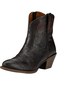 Ariat Womens Darlin Western Boot 889359016456 - Old Black